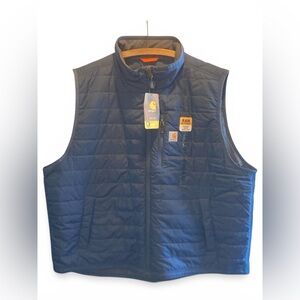 Carhartt Gilliam Rain Defender Vest – Men’s 3XL – Blue – NWT